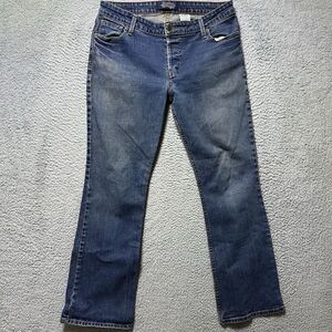 Levis 518 Jeans Womens 13‎ JR. Bootcut Medium Wash Denim Low Rise Stretch 33x30